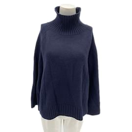 By Malene Birger-BY MALENE BIRGER  Knitwear T.International S Wool-Navy blue
