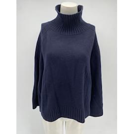 By Malene Birger-BY MALENE BIRGER  Knitwear T.International S Wool-Navy blue