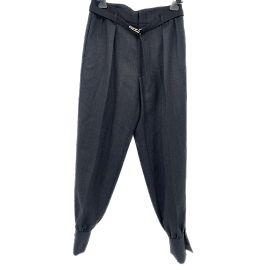 MIU MIU Calça T.fr 38 Lã Cinza