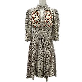 Abito Givenchy T.FR 36 in seta Multicolore