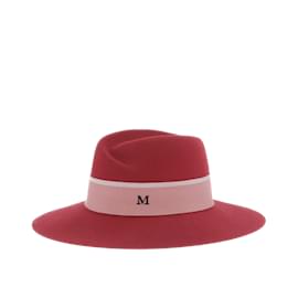 Maison Michel-MAISON MICHEL  Hats T.International M Wool-Red