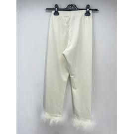 Autre Marque-SLEEPER  Trousers T.International S Polyester-White