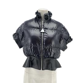 Moncler-MONCLER  Coats T.0-5 1 Polyester-Black