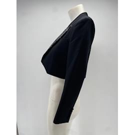 Saint Laurent-SAINT LAURENT  Jackets T.International S Polyester-Black