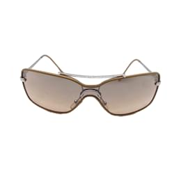 Dior-DIOR Sonnenbrille T.  Metall-Beige