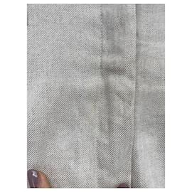 Autre Marque-THE FRANKIE SHOP  Trousers T.International M Linen-Beige