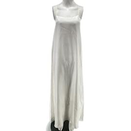 Autre Marque-NON SIGNE / UNSIGNED  Dresses T.International M Silk-White