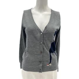 Orla Kiely-ORLA KIELY  Knitwear T.International S Wool-Grey