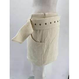 Autre Marque-REMAIN BIGER CHRISTENSEN  Skirts T.fr 38 cotton-Cream