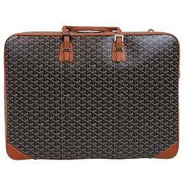 Goyard Black suitcase Black