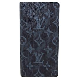 Louis Vuitton-Louis Vuitton Black Monogram Pastel Noir Brazza-Black