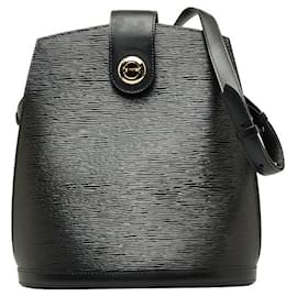 Louis Vuitton-Louis Vuitton Epi Cluny Leather Shoulder Bag M52252 in Good condition-Black