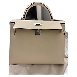 Hermès Kelly 28 Epsom2 Nata Eggshell