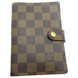 Louis Vuitton-Louis Vuitton COUVERTURE AGENDA FONCTIONNEL PM-Brown