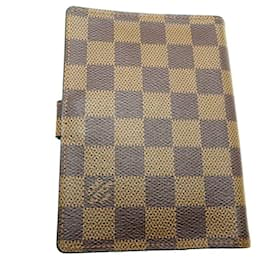 Louis Vuitton-Louis Vuitton COUVERTURE AGENDA FONCTIONNEL PM-Brown