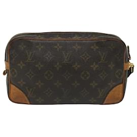 Louis Vuitton-LOUIS VUITTON Monogram Marly Dragonne GM Clutch Bag M51825 LV Auth am5083-Monogram