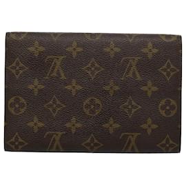 Louis Vuitton-LOUIS VUITTON Monogram Pochette Passpole Trifold Wallet M60135 LV Auth ep2040-Monogramme