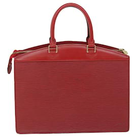 Louis Vuitton-LOUIS VUITTON Epi Riviera Sac à Main Rouge M48187 LV Auth e4116-Rouge