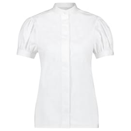 Autre Marque-Monique Singh, White poplin shirt-White