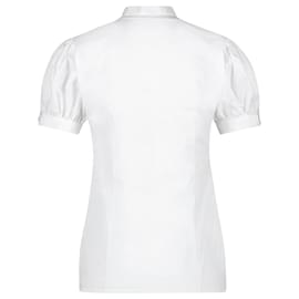 Autre Marque-Monique Singh, Chemise en popeline blanche-Blanc