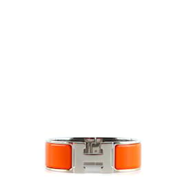 Hermès-HERMES  Bracelets T.  steel-Orange