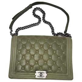 Chanel-CHANEL  Handbags-Green