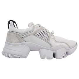 Givenchy Neoprene Jaw Low Grey Technical Fabric EU 39 Uk 6 Grey