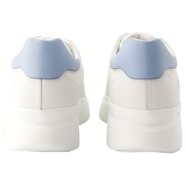 Hogan-H Slash Sneakers – Hogan – Leder – Weiß-Weiß