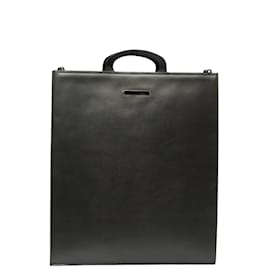 Gucci-Sac cabas en cuir 002 3754-Noir