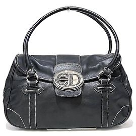 Dior Bolsa Hobo chique de rua 02-BO-0066 Preto