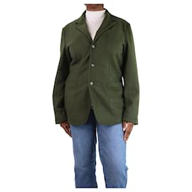 Autre Marque-Green wool jacket - size UK 18-Green