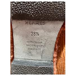Hermès-Shearling Oranese-Cioccolato