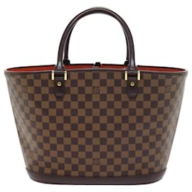 Louis Vuitton-LOUIS VUITTON Damier Ebene Manosque GM Tote Bag N51120 LV Auth 56731a-Other