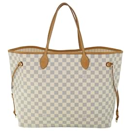 Louis Vuitton-LOUIS VUITTON Damier Azur Neverfull GM Tote Bag N41360 LV Auth 56740-Other