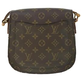 Louis Vuitton-Bolsa de ombro M LOUIS VUITTON Monogram Saint Cloud MM51243 LV Auth ar10461-Monograma