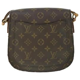 Louis Vuitton-LOUIS VUITTON Monogram Saint Cloud MM Borsa a tracolla M51243 LV Auth ar10461-Monogramma