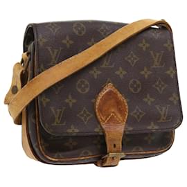 Louis Vuitton-LOUIS VUITTON Monogram Cartouchiere MM Sac à bandoulière M51253 LV Auth yk8832-Monogramme