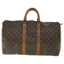 Louis Vuitton-Louis Vuitton-Monogramm Keepall 45 Boston Bag M.41428 LV Auth 55970-Monogramm