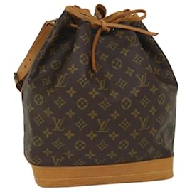 Louis Vuitton-LOUIS VUITTON Monogram Noe Shoulder Bag M42224 LV Auth 54320-Monogram