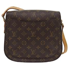 Louis Vuitton-LOUIS VUITTON Monogram Saint Cloud GM Shoulder Bag M51242 LV Auth yk9049-Monogram