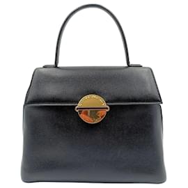 Givenchy-Givenchy Givenchy vintage handbag in black caviar leather-Black