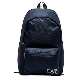 Armani EA7 Nylon Train Prime Backpack Blue