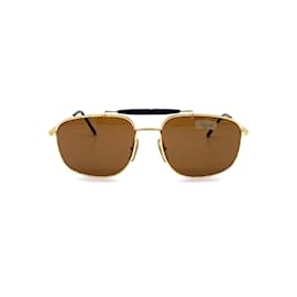 Persol-Gafas De Sol Persol Con Puente Forrado-Dorado