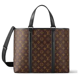 Louis Vuitton-LV Tote week-end-Marron