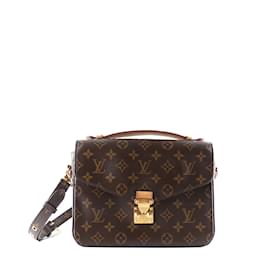 Louis Vuitton-LOUIS VUITTON  Handbags T.  leather-Brown