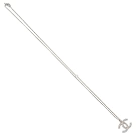 Chanel-CHANEL CC Jewelry in Silver Metal - 101540-Silvery