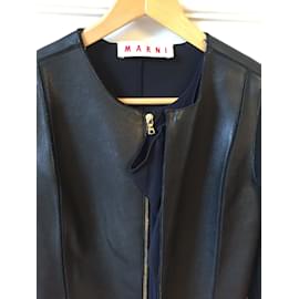 Marni-MARNI  Jackets T.International XS Leather-Black