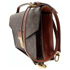 Louis Vuitton-Louis Vuitton Monceau monogram shoulder bag-Brown