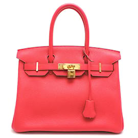 Hermès-Clemence Birkin 30-Pink