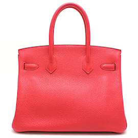 Hermès-Clemence Birkin 30-Pink